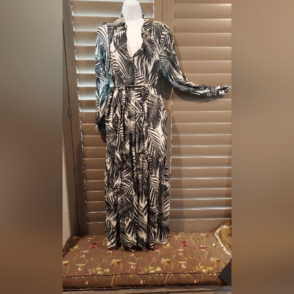 HUGO  BOSS MAXI SHIRT DRESS
